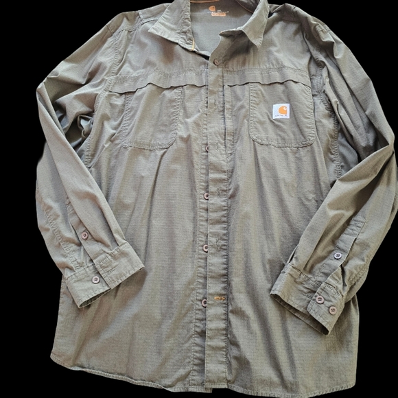 Carhartt Other - Carhartt Sage Green Long Sleeve Shirt